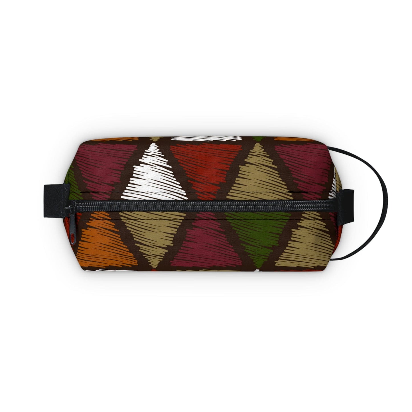 Travel Accessories Pouch Bag - Multicolor Tribal Pattern